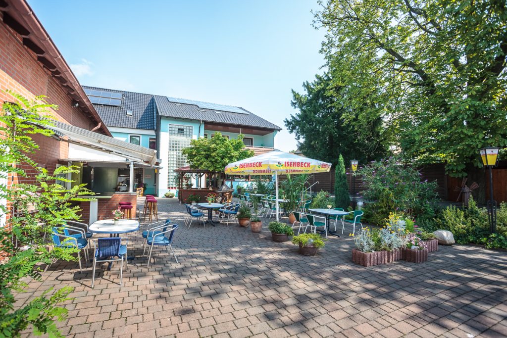 Hotel Ostermann Ahlen Dolberg Biergarten