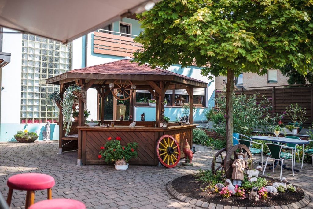 Hotel Ostermann Ahlen Dolberg Biergarten